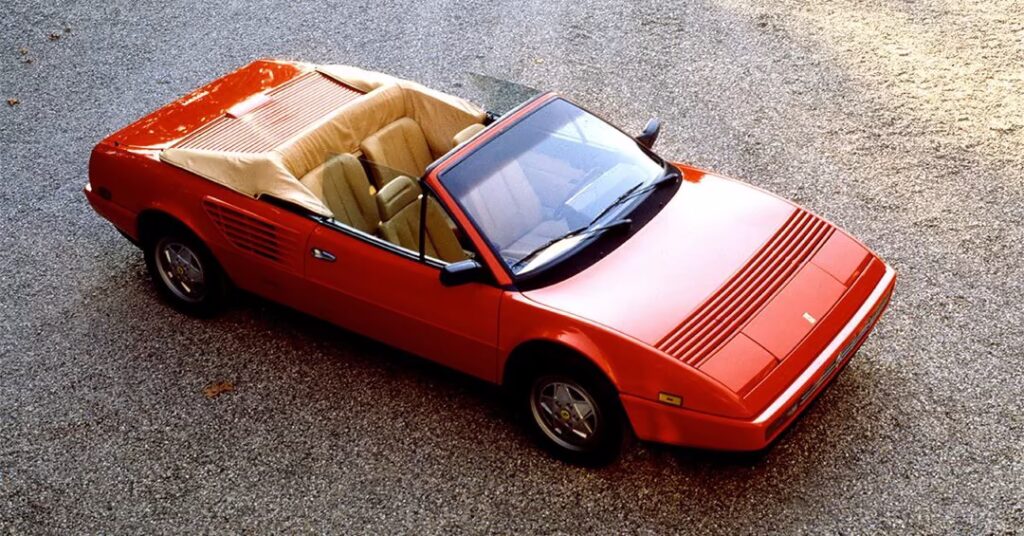 Ferrari Mondial (credit Ferrari)