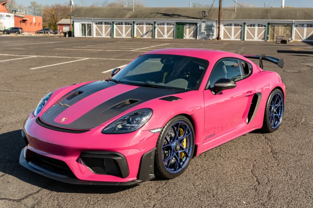 Porsche 911 GT from GT2 and GT3, with the honorable mention of 718 Cayman GT4