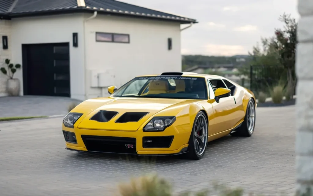 This is the DeTomaso Pantera ADRNLN by Ringbrothers, a 600-horsepower custom beast that's about to make auction history again