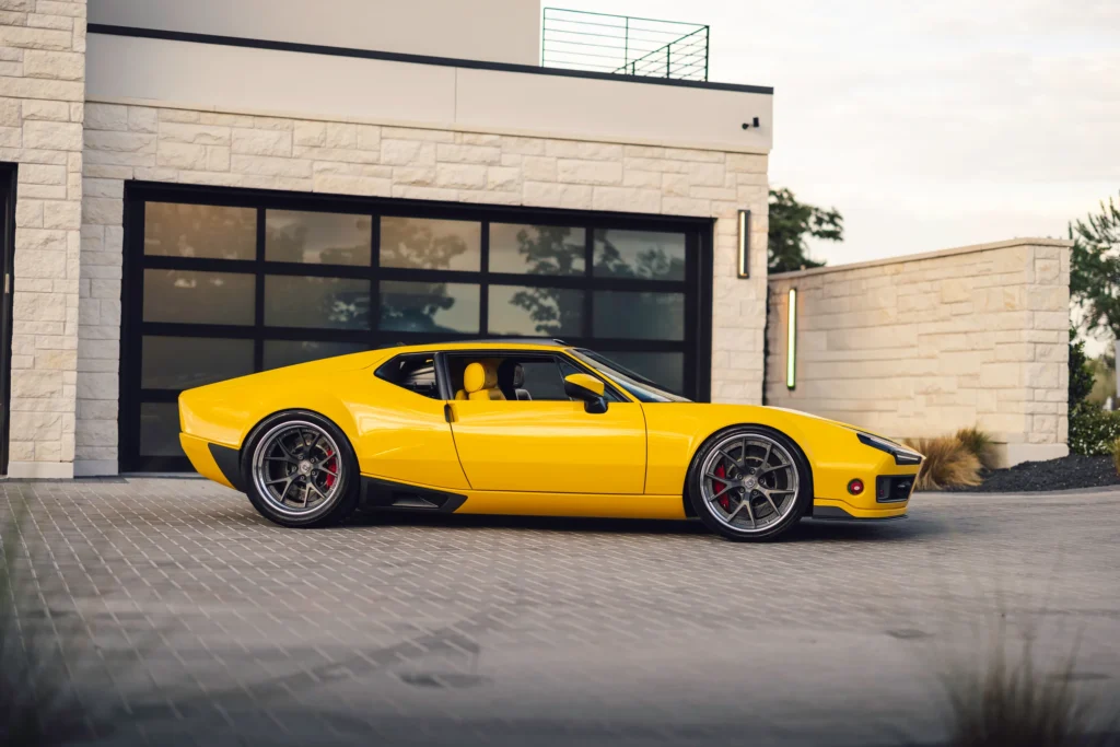 This is the DeTomaso Pantera ADRNLN by Ringbrothers, a 600-horsepower custom beast that's about to make auction history again